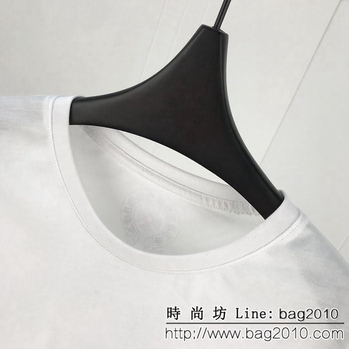 Chrome Hearts克羅心 19ss 趣味卡通印花限定T恤 定制原版純棉面料 高版本情侶款 ydi2279